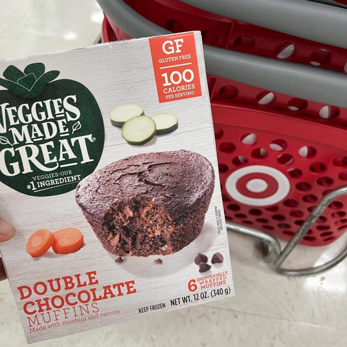 user image by @amcmeee, Veggies Made Great Gluten Free Frozen Double Chocolate Muffins - 12oz/6ct
