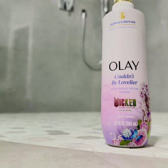 user image by @funavenue6, Olay Limited Edition Glinda&#39;s Serum Wicked Hydrating &#38; Renewing Body Wash - Rasberry &#38; Bubbles Scent - 20 fl oz