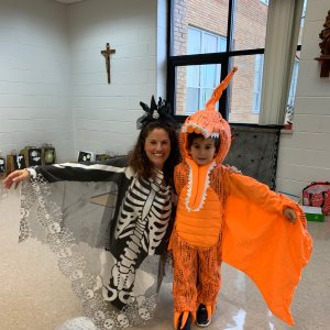 Light-Up Pterodactyl Halloween Costume
