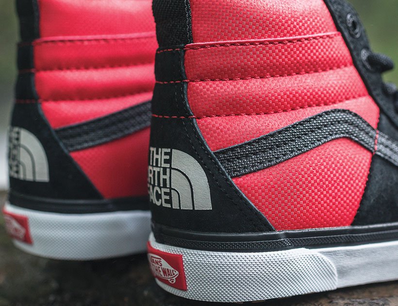 North face outlet x vans 2017