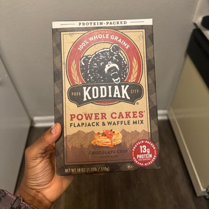 user image by @finewhineky, Kodiak Protein-Packed Flapjack &#38; Waffle Mix Chocolate Chip - 18oz