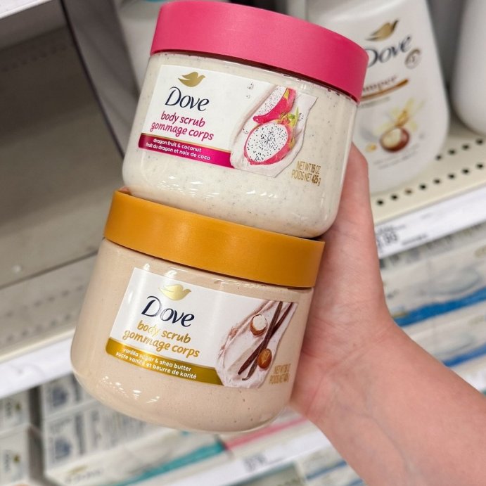 user image by @takingontarget, Dove Beauty Dove Exfoliating Body Scrub - Dragon Fruit &#38; Coconut - 15oz