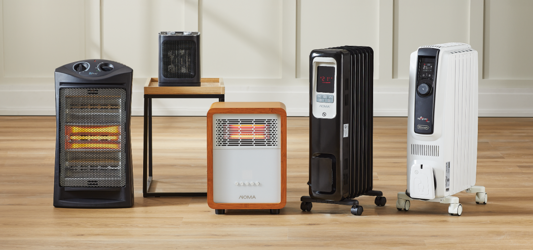 Shop For Living Quartz Radiant Heater, For Living Oscillating 2-Setting Desk Heater, NOMA 3-Setting Cabinet Heater with Child Lock, Quartz and Radiant Heating, Wood Grain Finish, NOMA Digital LED Oil Filled Radiator with Adjustable Thermostat, DeLonghi TRD50615ECA Dragon Full Room Radiant Heater and more