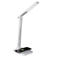 Shop Lampe de bureau à DEL OttLite pliable chargement sans fil and more