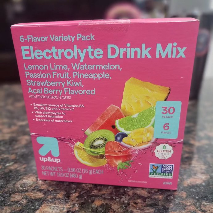 user image by @karirob2024, Hydration with Electrolytes Drink Mix - Variety Pack - up&up™