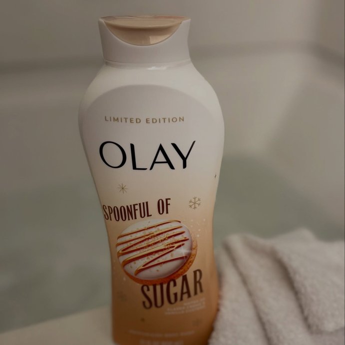 user image by @rikkilynn6, Olay Limited Edition Holiday Body Wash - Spoonful of Sugar - 22 fl oz