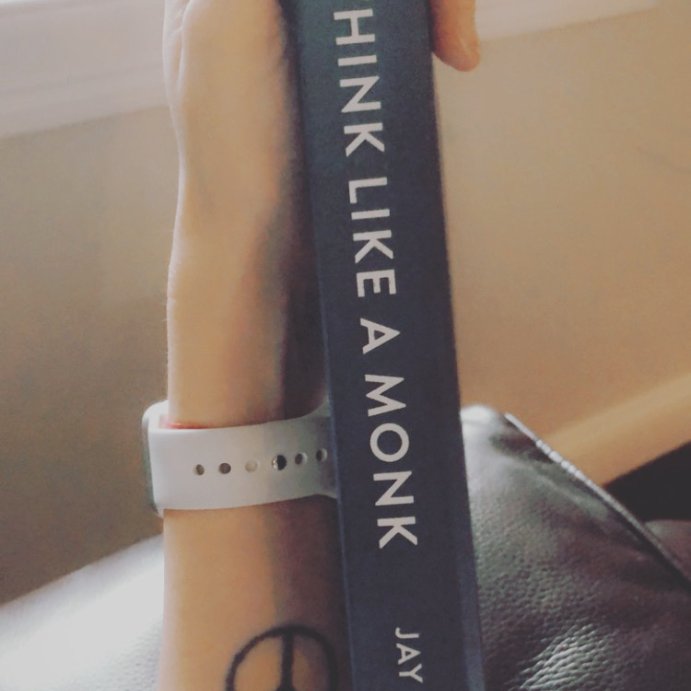 user image by Angie, Think Like a Monk - by Jay Shetty (Hardcover)