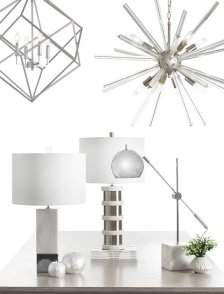 Shop Kai Silver Desk Lamp and more