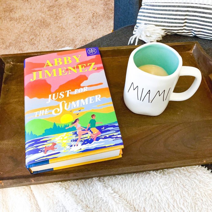 user image by @rinneyreads, Just for the Summer - by Abby Jimenez