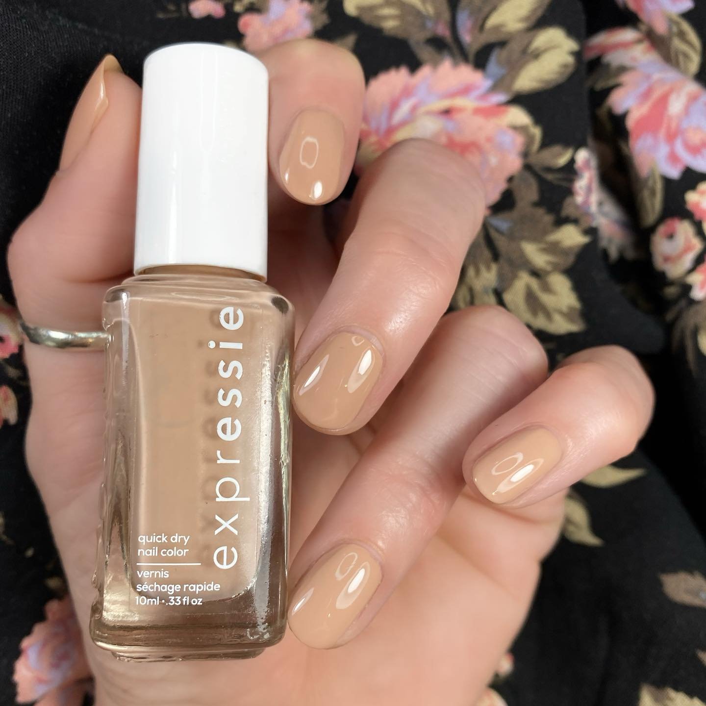 user image by @livwithbiv, essie expressie vegan quick-dry nail polish - 0.33 fl oz