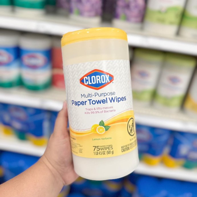 user image by @kathysfinds, Clorox Lemon Paper Towel Wipes - 75ct