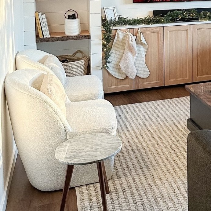 user image by @acoupleofkeans, Pasadena Swivel Accent Chair - Threshold™ designed with Studio McGee