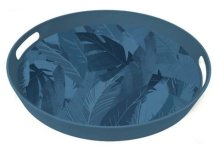 Shop CANVAS Bamboo Fibre Summer Palm Outdoor Circular Tray and more