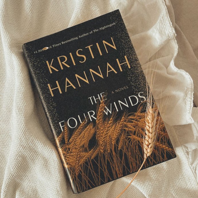 user image by @jennyfersbookcart, The Four Winds - by Kristin Hannah