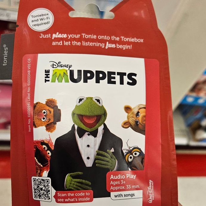 user image by @justintalkspuppets, tonies Disney The Muppets: Kermit the Frog Tonie Figurine