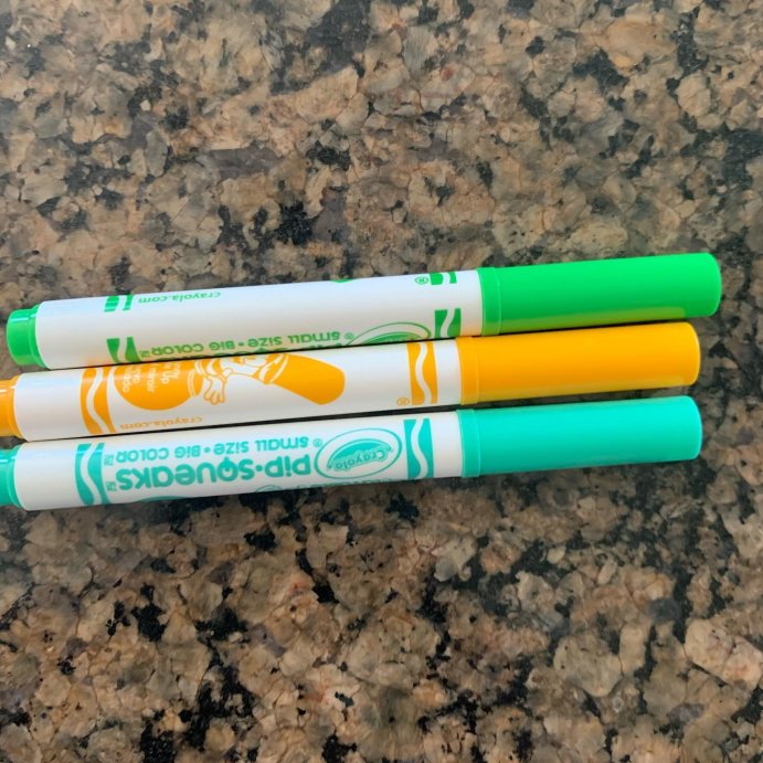 user image by @317onwoodbridge, Crayola 50ct Pip Squeaks Marker Set: Washable Bold Point Art Markers, Multicolored, Ages 5+