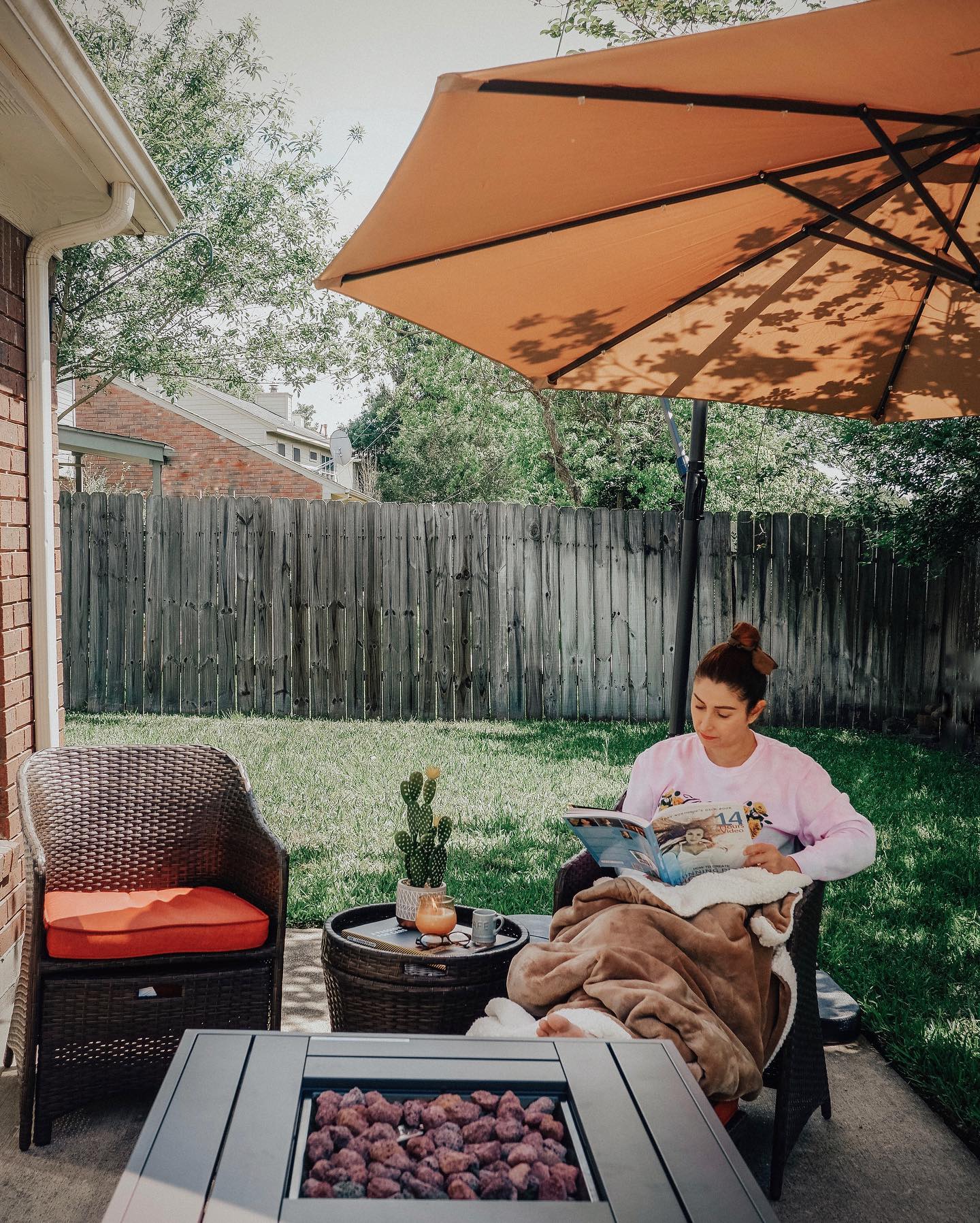 Calm outdoor living Instagram Post