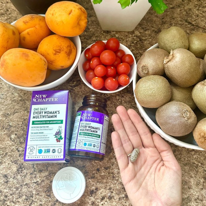user image by @minutritionist, New Chapter Women&#39;s Multivitamin, Every Woman&#39;s One Daily for Immune, Beauty + Energy Support Tablets - 30ct