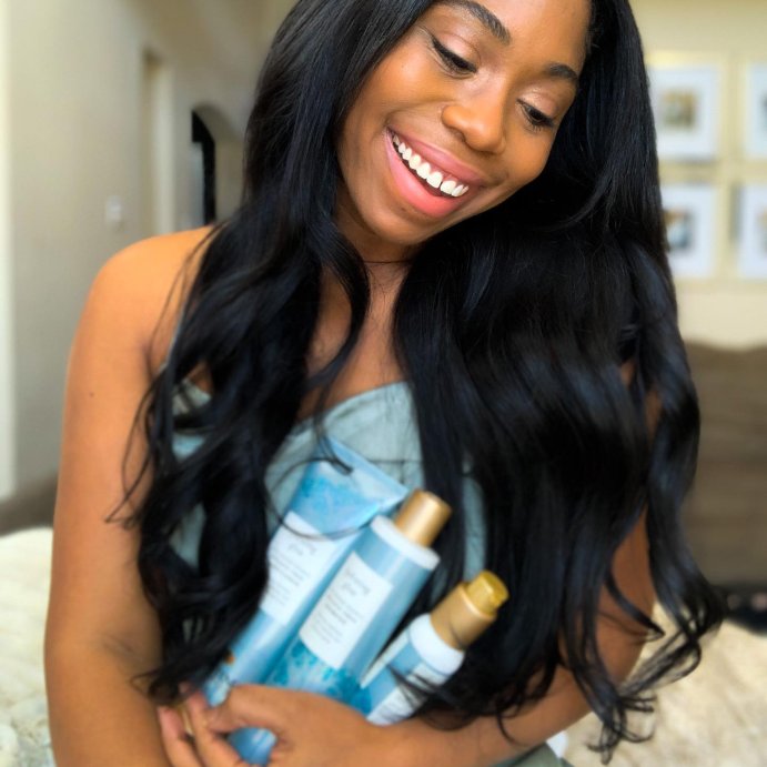 user image by @stephtaylorjackson, Pantene Sulfate and Silicone Free Baobab Shampoo, Hydrates for Soft Healthy Hair, Nutrient Blends - 9.6 fl oz
