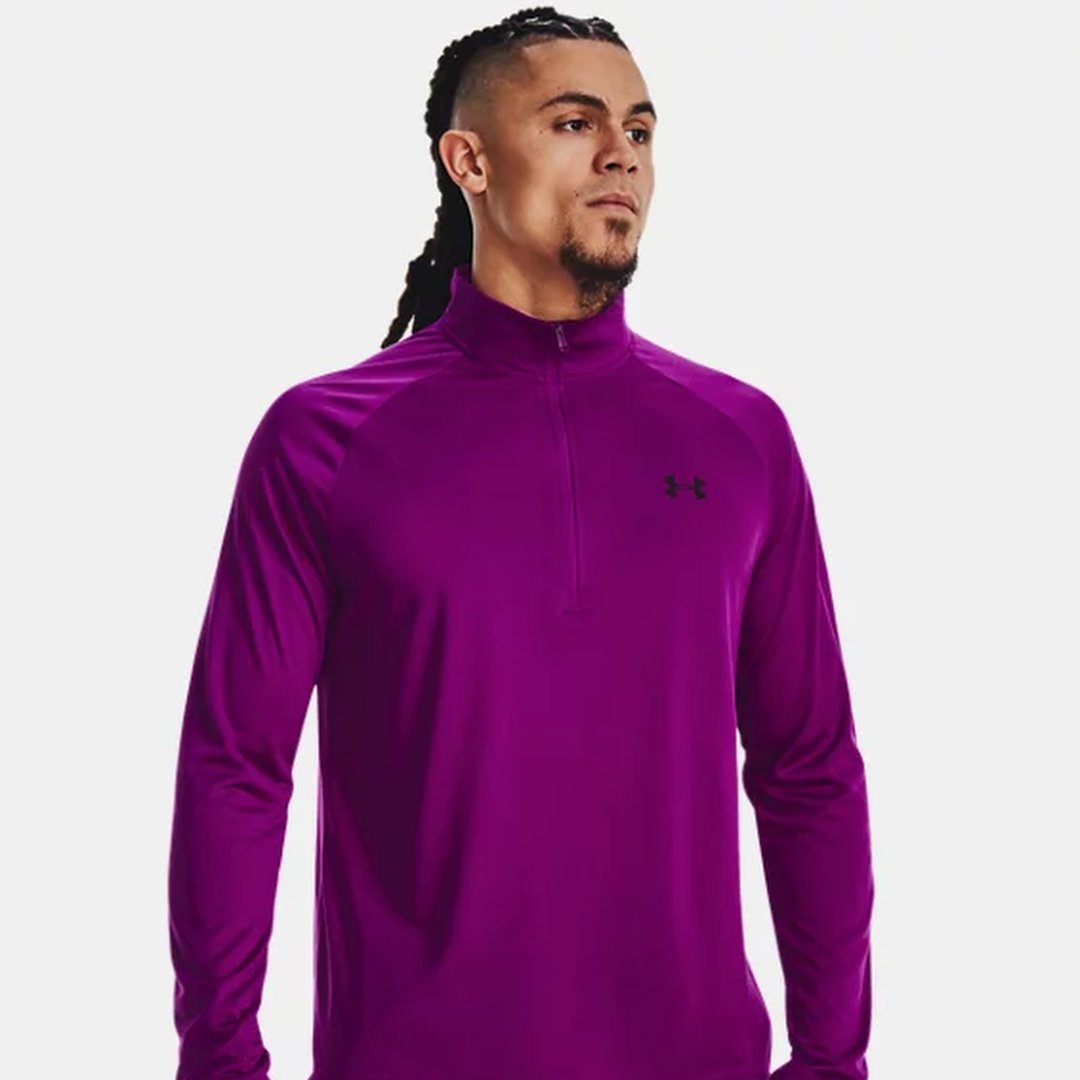 Under Armour Mens Technical Half Zip Top Long Sleeve Performance