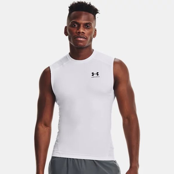 REMERA UNDER ARMOUR HEATGEAR ARMOUR COMPRESSION - Blue — Global Sports