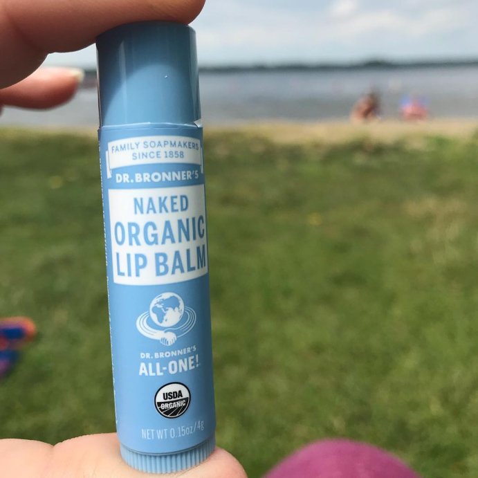 user image by @peacelovelinen, Dr. Bronner&#39;s Organic Lip Balm Naked - .15oz
