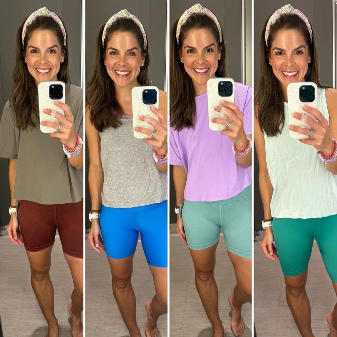 user image by @houseofcolour_cscottsdale, Women's Effortless Support High-Rise Pocketed Bike Shorts 6" - All In Motion™