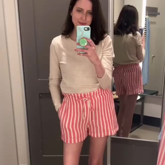 user image by @leslielashae, Women's High-Rise Gauze Tie-Waist Pull-On Shorts - Universal Thread™