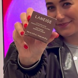 @spacenk’s instagram video of LANEIGE Lip Sleeping Mask