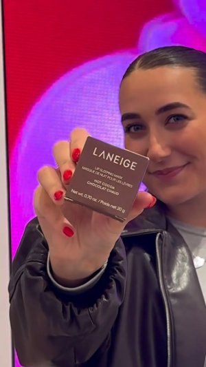 @spacenk’s instagram video of LANEIGE Lip Sleeping Mask