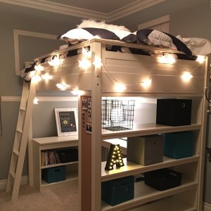 Sleep Study Loft Bed Pottery Barn Teen