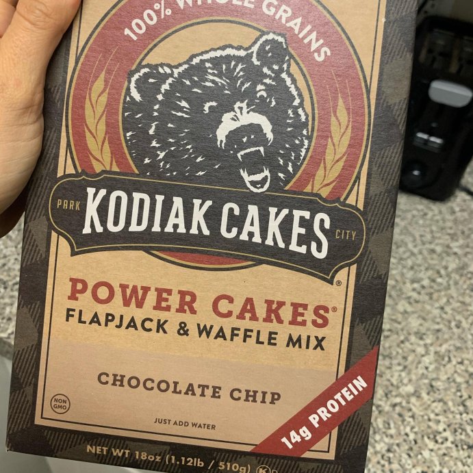user image by @americanfoodreviews, Kodiak Protein-Packed Flapjack &#38; Waffle Mix Chocolate Chip - 18oz