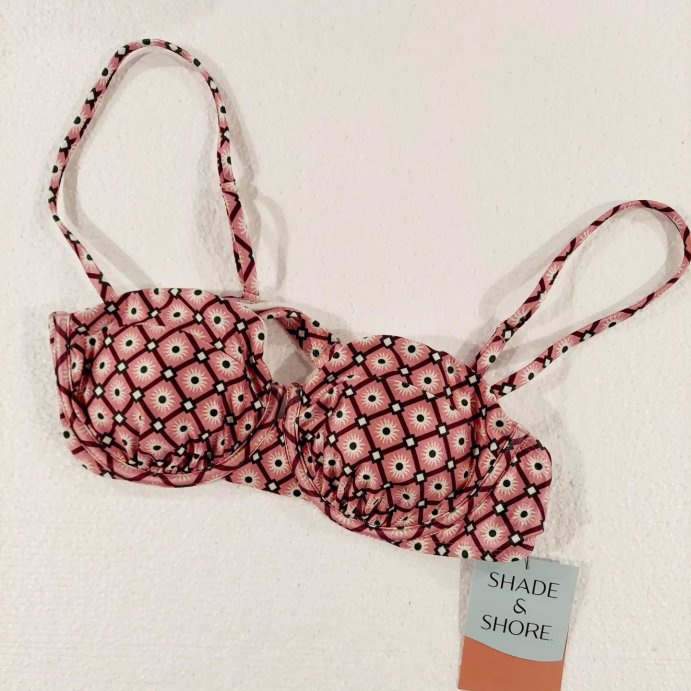 user image by @denarisg3654, Women's Geo Print Balconette Underwire Bikini Top - Shade & Shore™ Multi