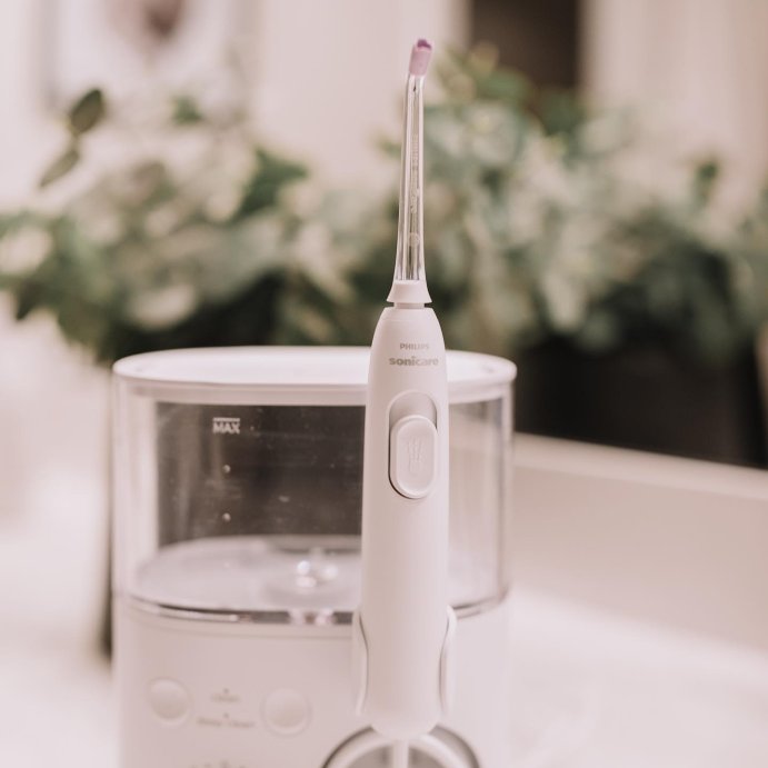 user image by @jasminescrockett, Philips Sonicare 3000 Power Flosser - HX3711/20 - White