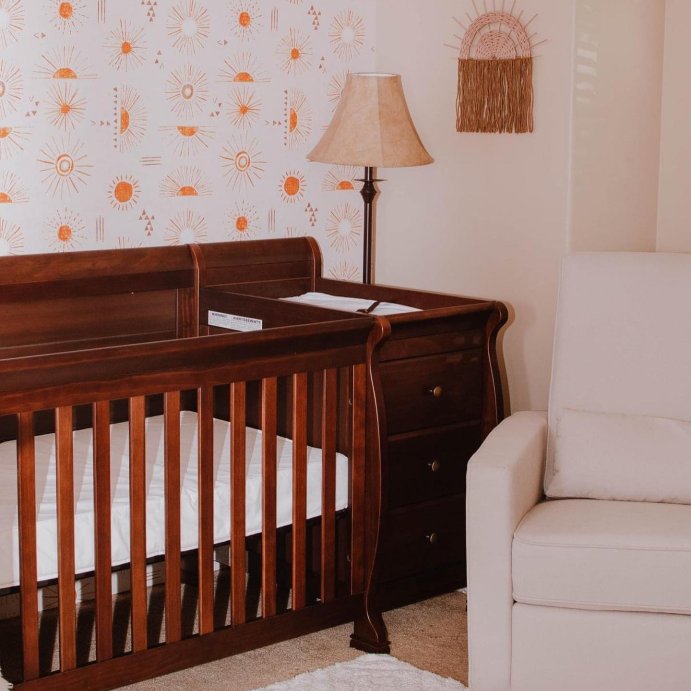 user image by @the_hudsoncrew, DaVinci Kalani 4-in-1 Convertible Crib & Changer