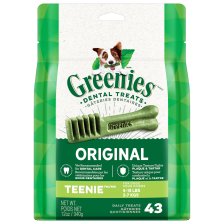 Shop Greenies Original Teenie Oral Care Dental Dog Treats, 340-g and more