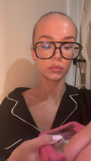 Harriet Donachy&rsquo;s mediaimport video of Touchland Power Essence Hydrating Body & Hair Fragrance Mist Vanilla Velvet,Touchland Power Mist Hydrating Hand Sanitiser Berry Bliss,Space NK Mini Travel Bag
