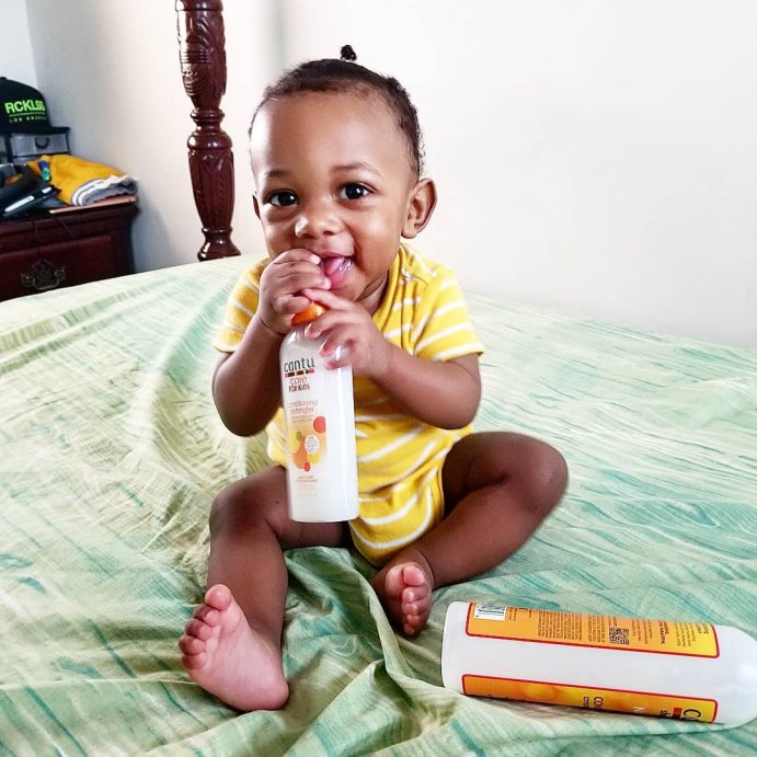 user image by @jameliasmith, Cantu Care Value Size Detangler Hair Treatment