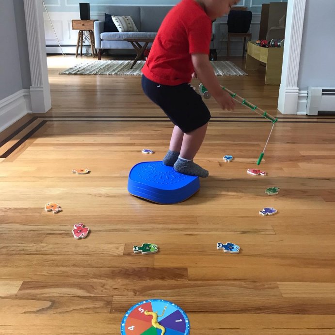 user image by @theotmama, Melissa &#38; Doug Catch &#38; Count Wooden Fishing Game with 2 Magnetic Rods