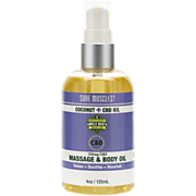 Shop Uncle Bud's CBD Hemp Extract Massage & Body Oil to Relax, Soothe & Nourish - 120mg CBD Oil - Coconut (4 Ounces) and more