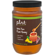 Shop plnt 100% Pure Raw Honey - Natural Sweetener (24 Ounces) and more