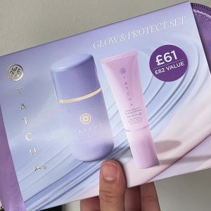 &rsquo;s mediaimport video of Tatcha The Glow & Protect Set