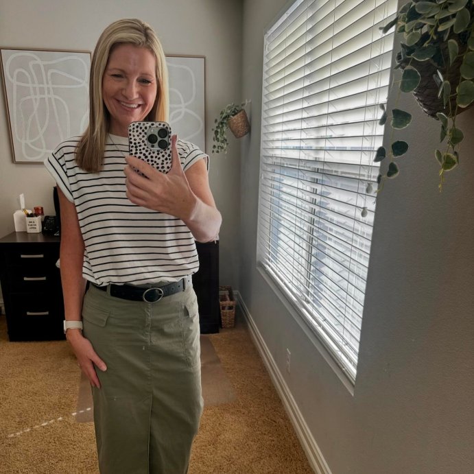 user image by @ocinspiredlife, Women's Adjustable Jean Belt with Rounded Design Buckle - Universal Thread™