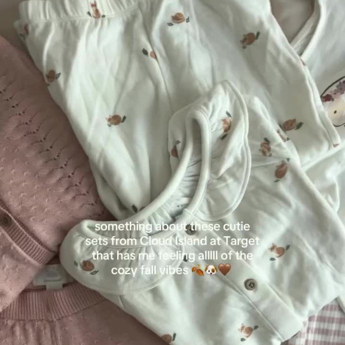 user image by @nicole13sherrill, Baby Boys&#39; 2pc Cozy Fox Top &#38; Bottom Set - Cloud Island&#8482;