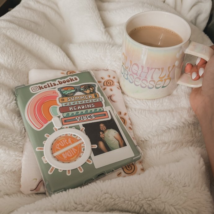 user image by @kells.books, 16oz Slightly Obsessed Mug White - Room Essentials&#8482;: Stoneware Coffee Cup, Microwave &#38; Dishwasher Safe, 16oz Capacity
