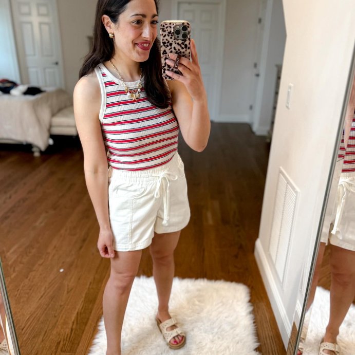 user image by @msnafashion, Women's Variegated Ribbed Tank Top - Universal Thread™