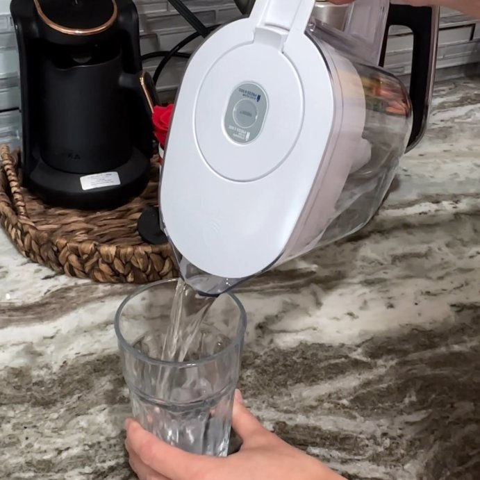user image by @iamannettee, Brita Water Filter 6-Cup Denali Water Pitcher Dispenser with Standard Water Filter