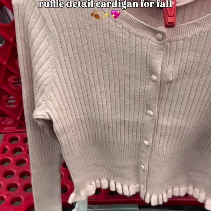 user image by @micheleonstyle, Women's Crewneck Ribbed Cardigan - Wild Fable™