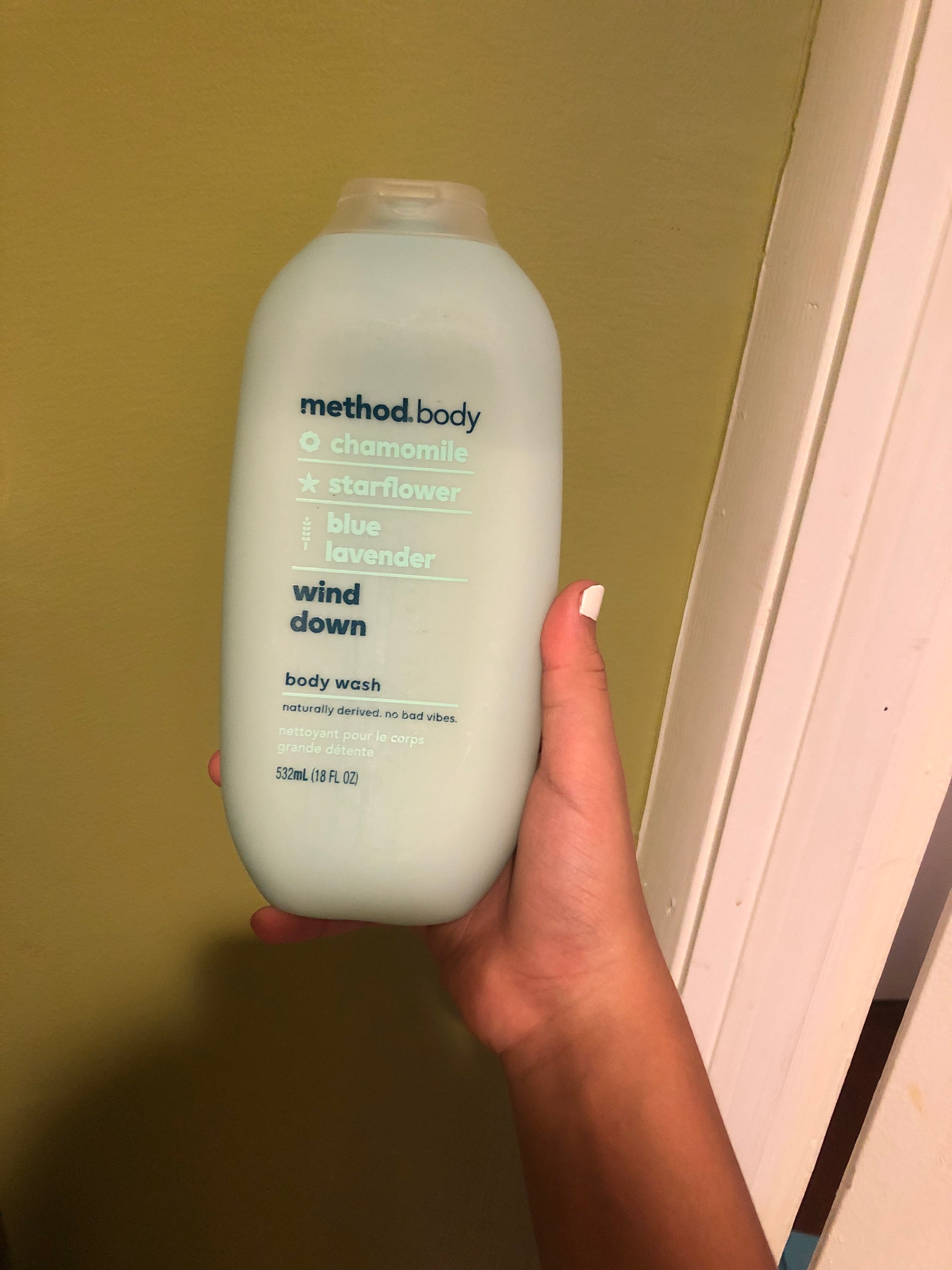 user image by Amelia Solano, Method Wind Down Body Wash
