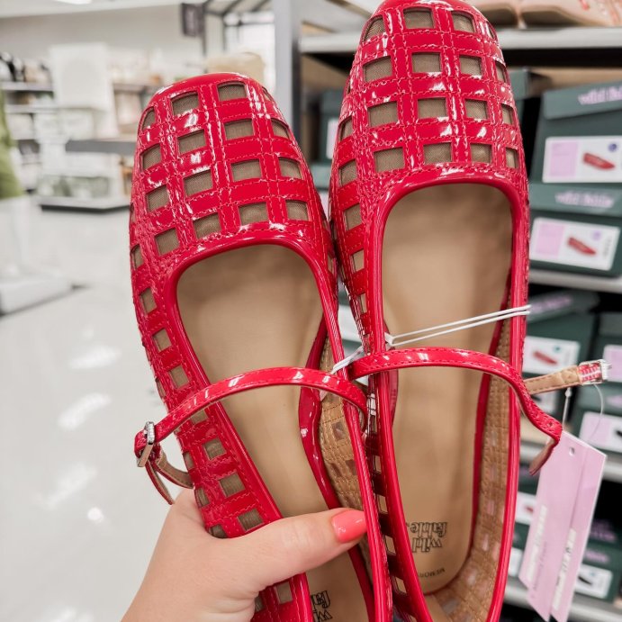 user image by @camp_bellez_closet, Women&#39;s Lorelei Woven Mary Jane Flats with Memory Foam Insole - Wild Fable&#8482;